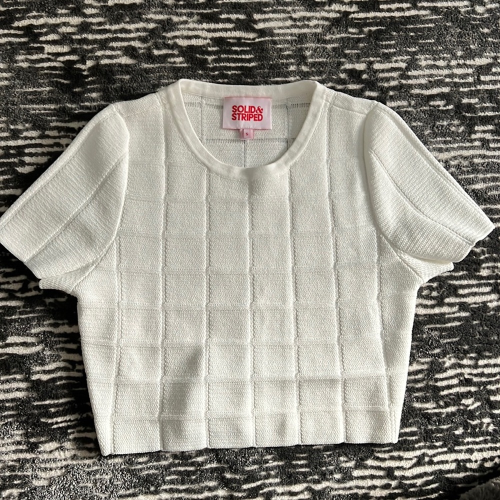 Solid & Striped Cara T Shirt. No tags but never worn perfect condition